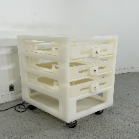 4 Drawer Rolling Cart image 0